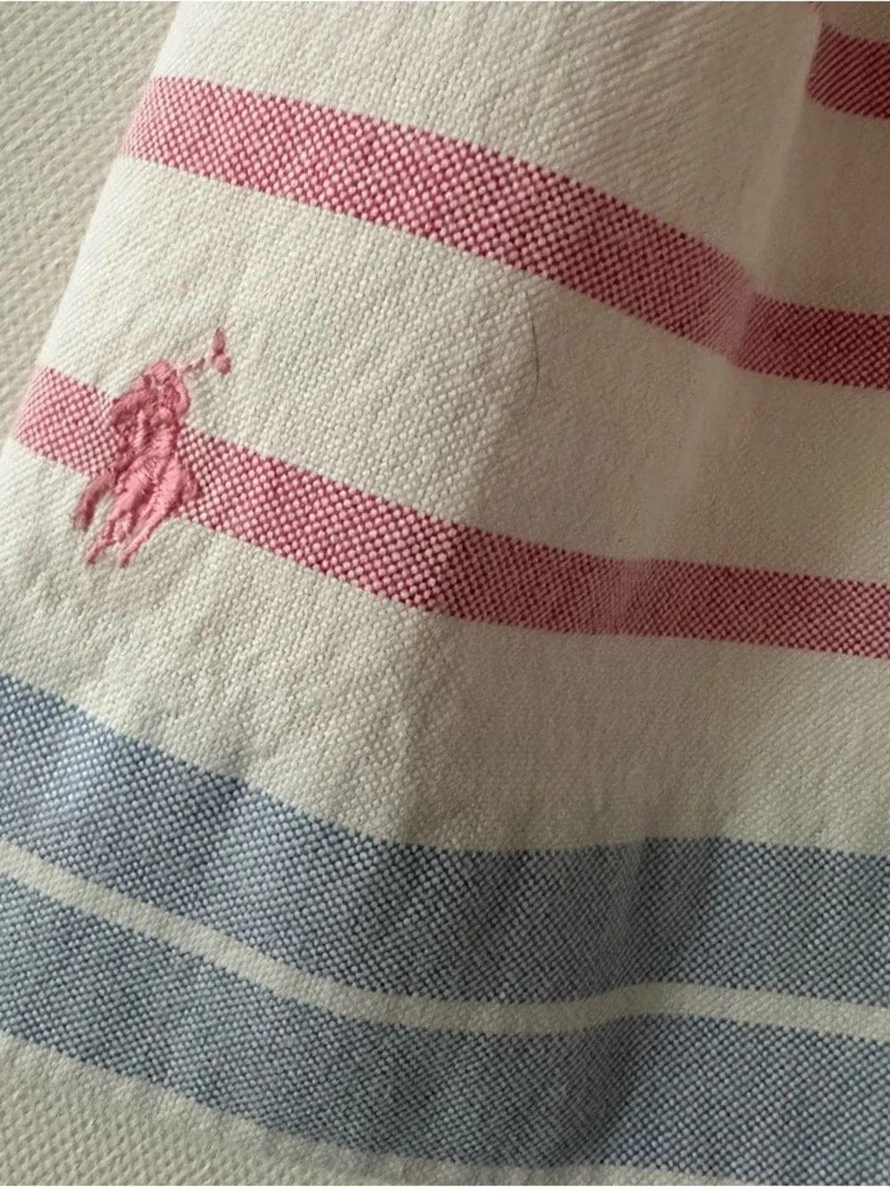 Ralph Lauren 6 Months Baby Girl Pink Blue Sundress Dress Party Spring Summer